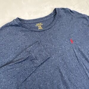 Polo Ralph Lauren‎ Long Sleeve T-Shirt Cotton Casual Top Blue Men's Large
